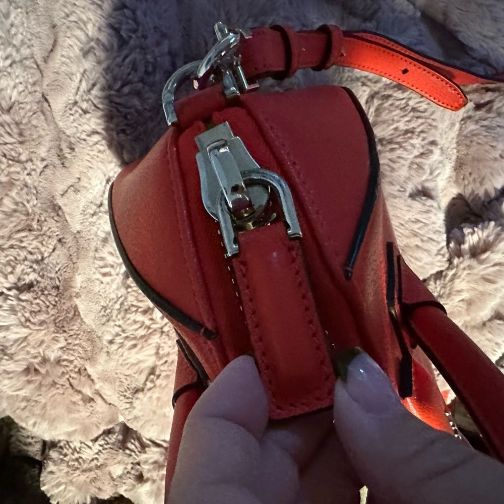 Givenchy Red Satchel Bag - Picture 9 of 12